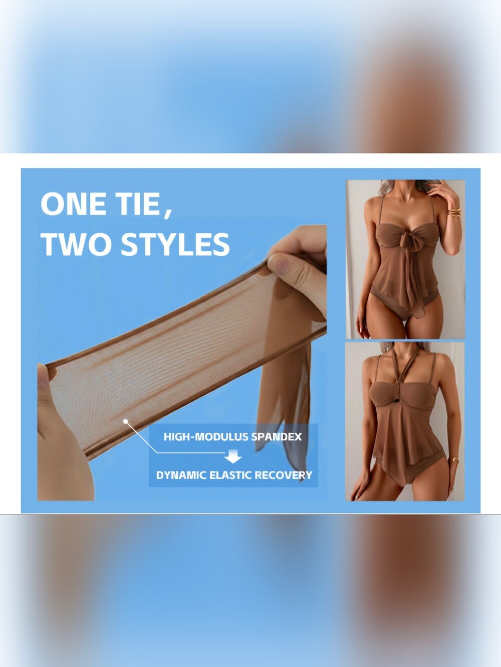 B2prity Tankini Swimsuit #1382 - Picture 9 of 11
